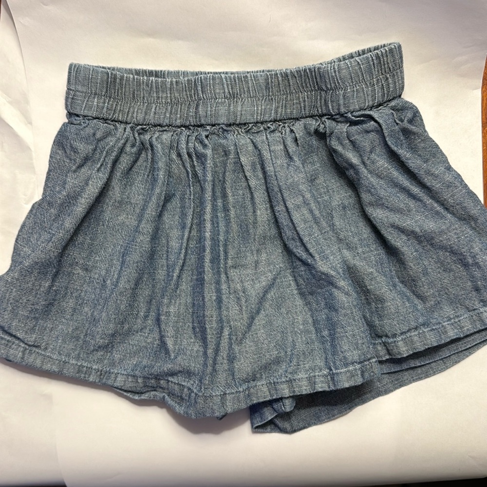 J. Crew Crewcuts chambray skort 2T